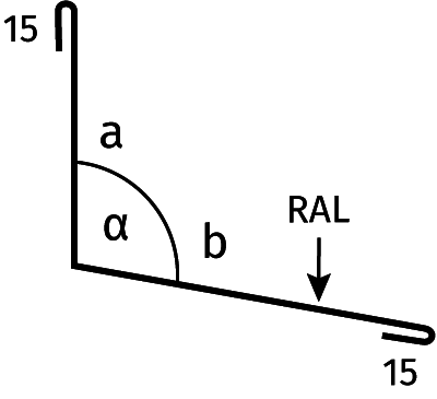Apron flashing - wall abutment Apron flashing - wall abutment trim